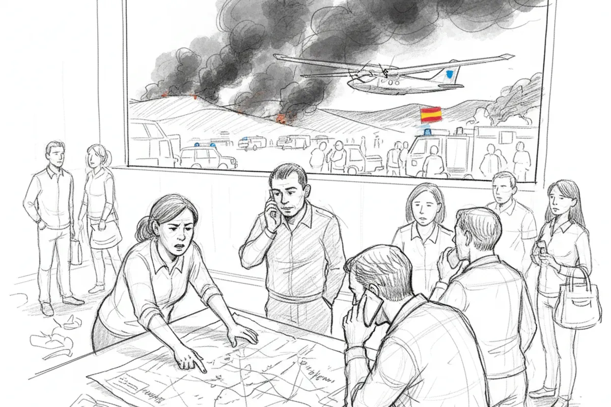 Illustrazione a corredo: Incendi in Spagna, oltre 63mila evacuati: stato di emergenza nazionale