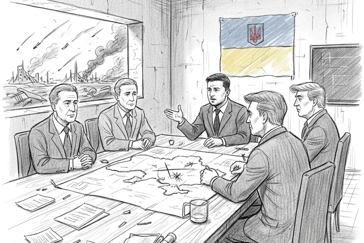Illustrazione a corredo: Zelensky avverte: possibile massiccio attacco russo nelle prossime 48 ore