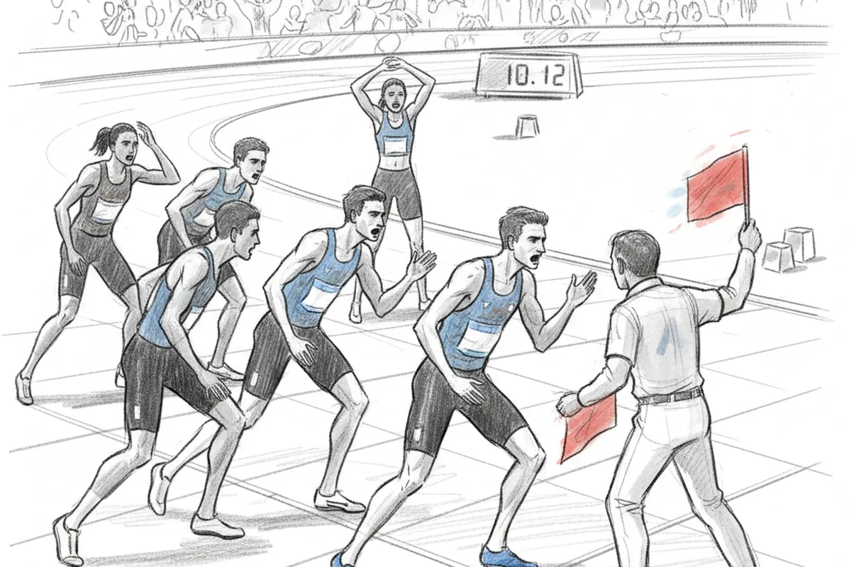 Illustrazione a corredo: Marcell Jacobs vince il titolo italiano ma rischia la squalifica: cosa è successo a Firenze