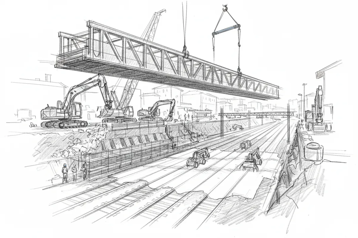 Illustrazione a corredo: Firenze, treni bloccati per 4 giorni tra il 26 e il 30 luglio: ecco cosa cambia