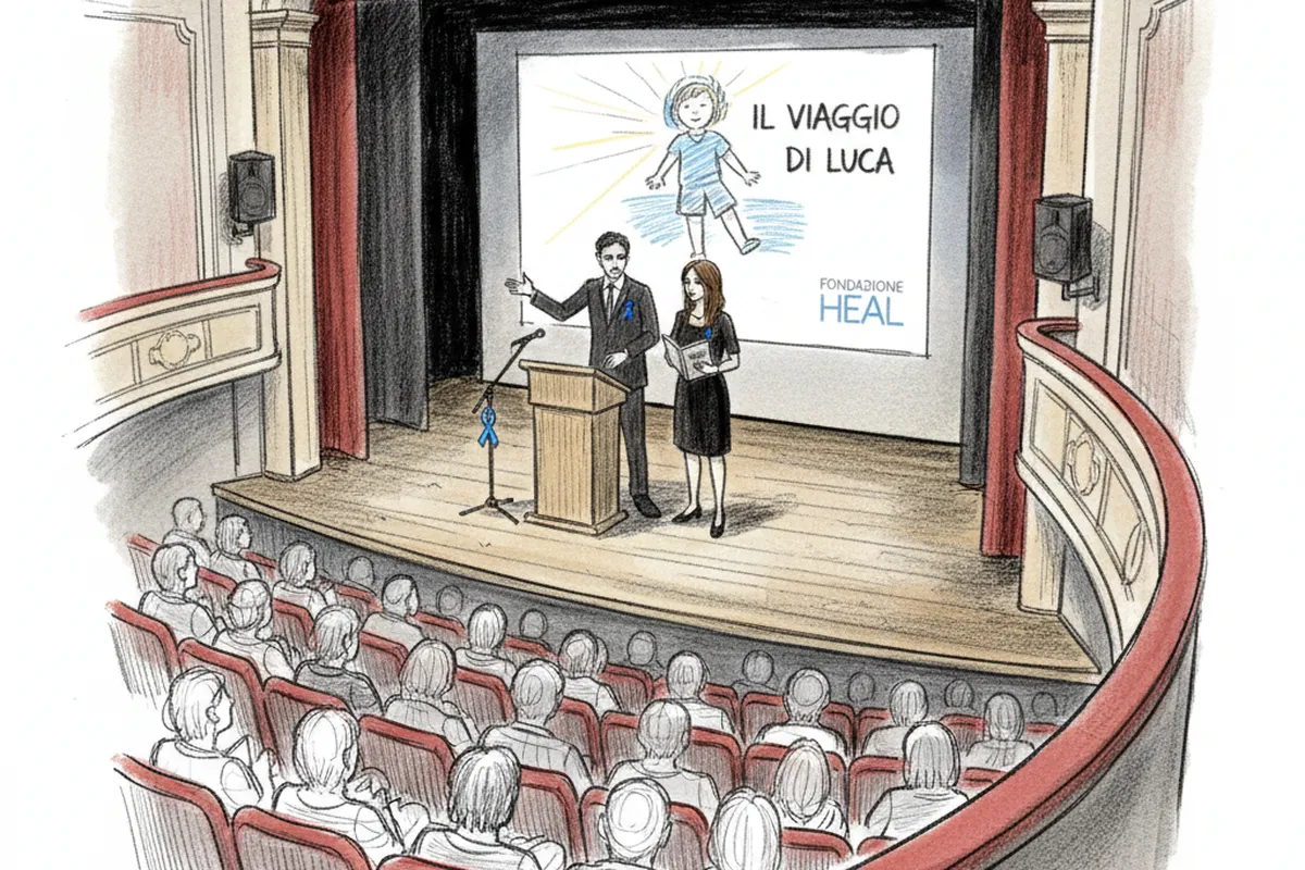 Illustrazione a corredo: Bedizzole, il gesto di Annalisa e Marco per Luca: "Il suo dolore diventi speranza"