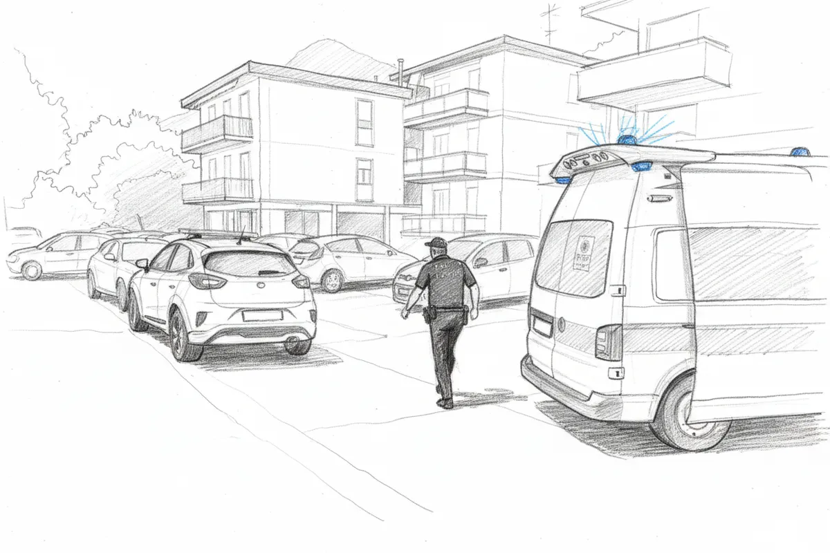 Illustrazione a corredo: Si ferma, rassicura il ferito e poi sparisce: il pirata della strada di Roè Volciano era senza patente