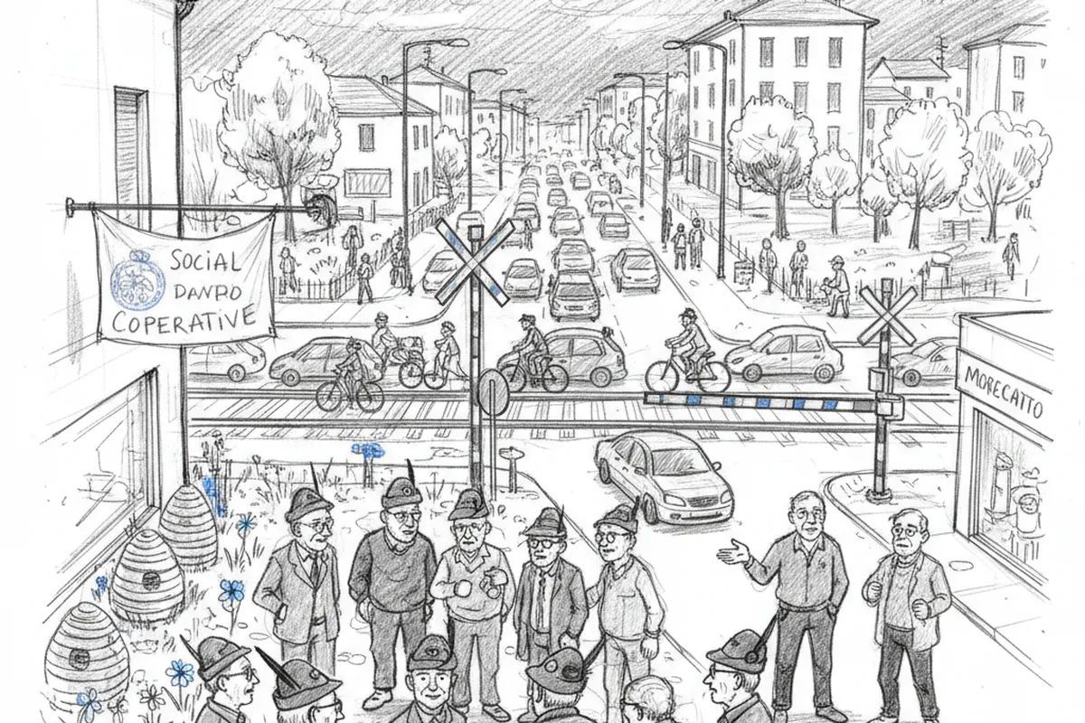 Illustrazione a corredo: Porta Cremona: il quartiere più popoloso di Brescia che vive due vite