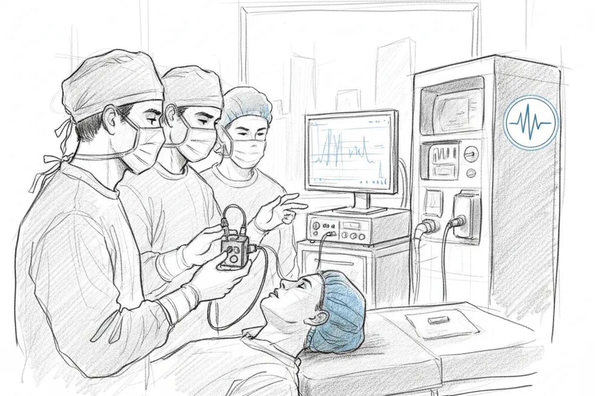 Illustrazione a corredo: Svolta all'Asst Garda: il dispositivo hi-tech che cancella il silenzio quando le normali protesi falliscono