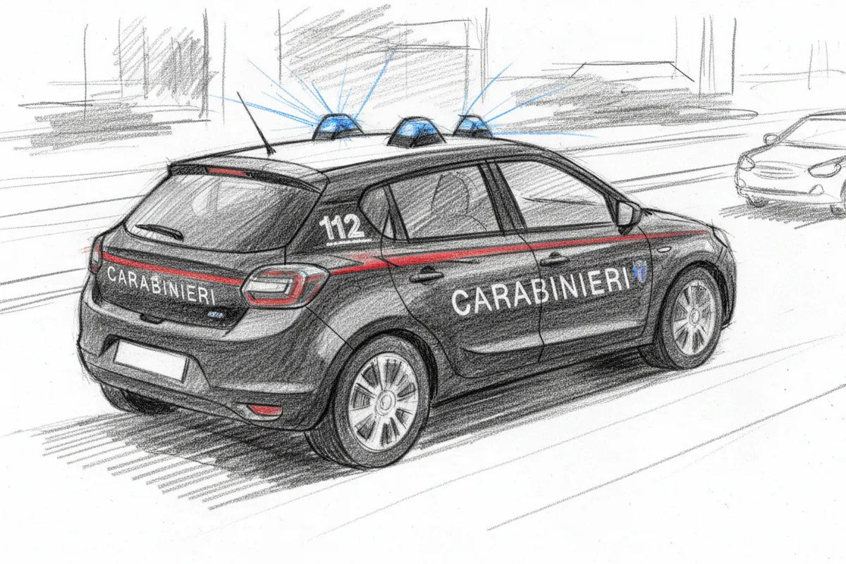 Illustrazione a corredo: Rezzato, notte di follia in via Treponti: un giovane picchiato per una ragazza