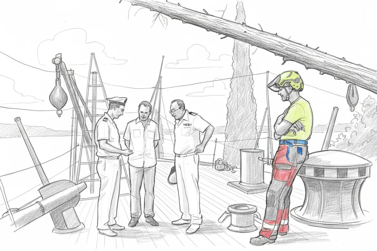 Illustrazione a corredo: La Marina Militare sale a bordo sulla collina del Vittoriale: come rinascerà il simbolo storico spezzato
