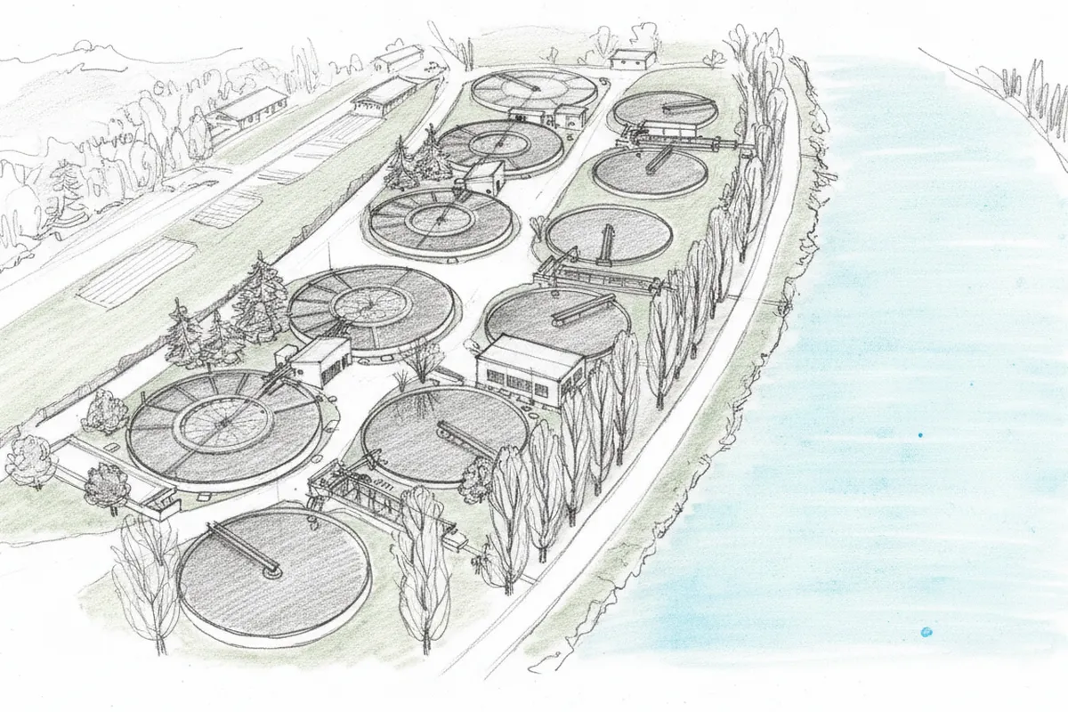 Illustrazione a corredo: Nuovo depuratore del Garda da 310 milioni: ecco la svolta che peserà sulle bollette di mezzo milione di bresciani