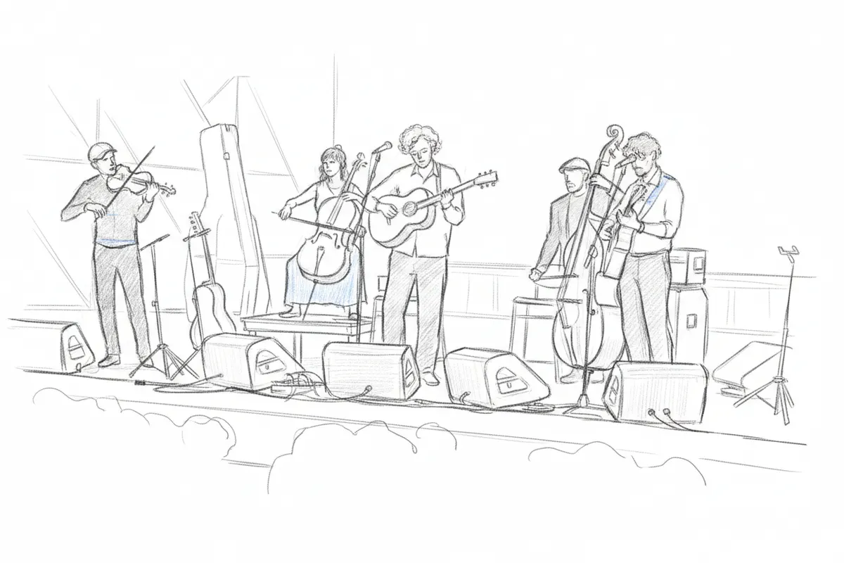 Illustrazione a corredo: Kings of Convenience, sold out al Vittoriale dopo 10 anni: cosa è successo nel concerto tributo?