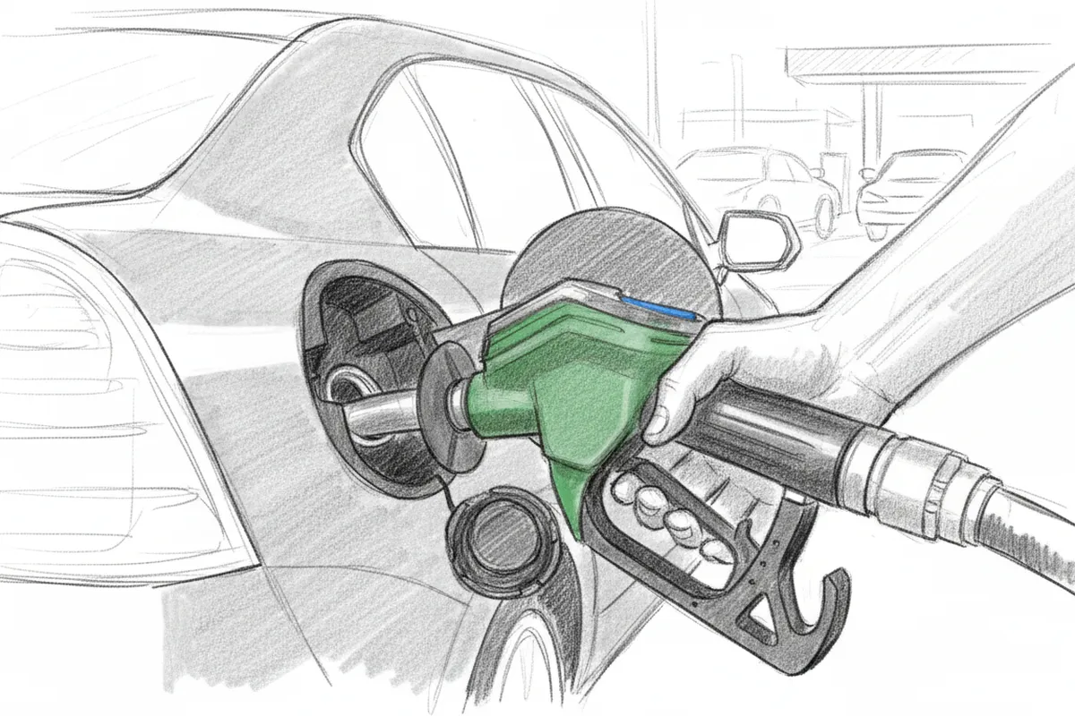 Illustrazione a corredo: Gasolio scontato 17 centesimi ma i prezzi non scendono: dove sono finiti i 125 milioni?