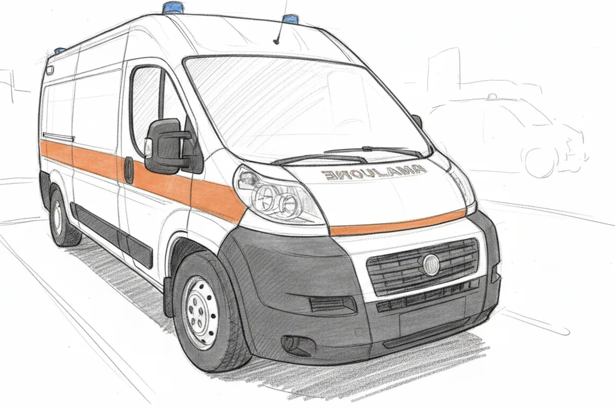 Illustrazione a corredo: Perché un 78enne era sul tetto di casa a Montichiari? Poi il volo di quattro metri e la corsa in ospedale