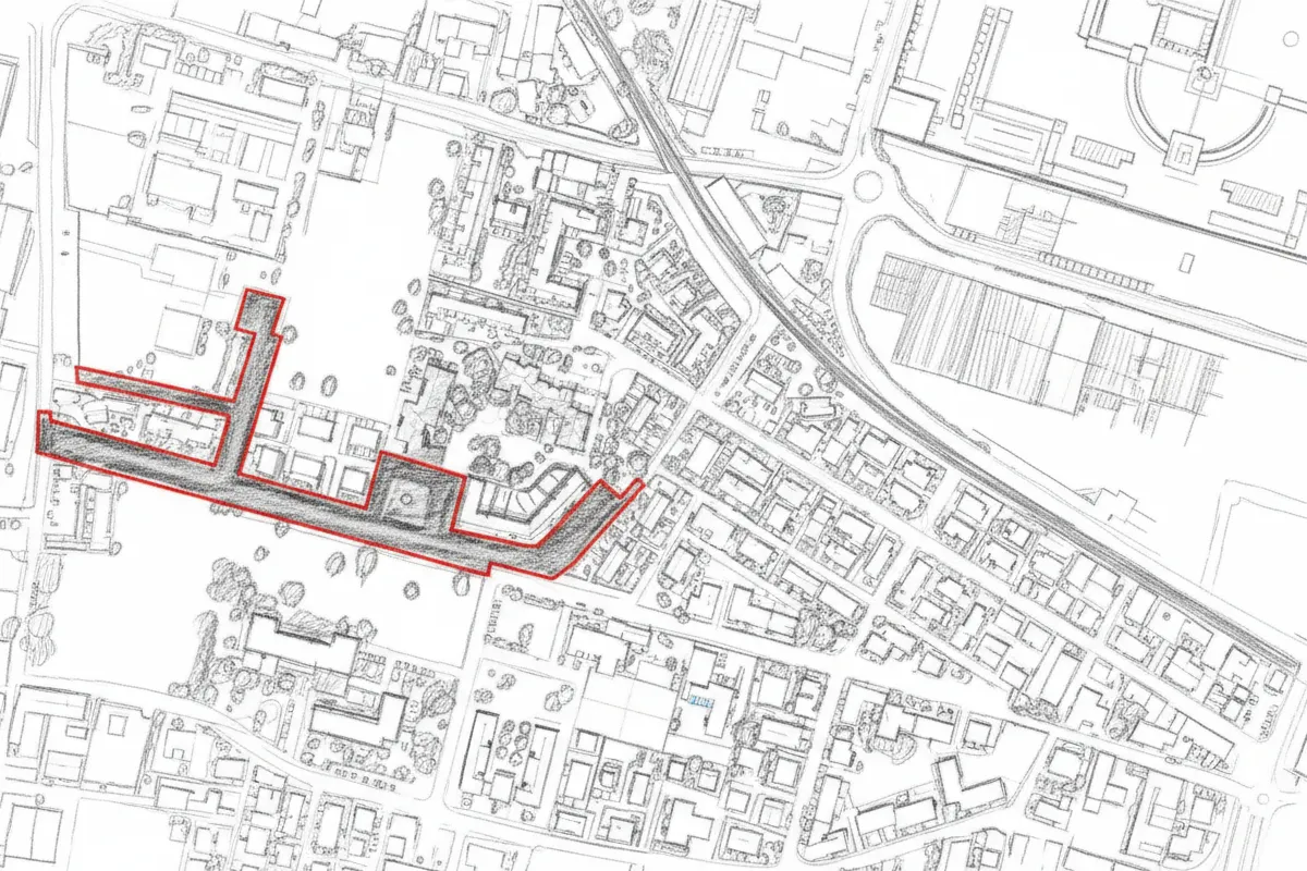 Illustrazione a corredo: Cosa succede quando togli 11.000 mq di asfalto in pieno quartiere Primo Maggio